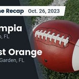 Olympia has no trouble against West Orange