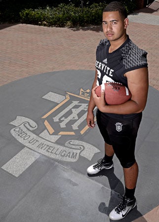 Offensive lineman Clayton Johnson