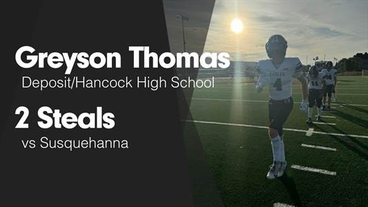 Greyson Thomas Game Report: @ Oxford Academy