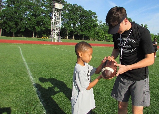 In addition to being a standout football player for St. Amant, Austin Bascom is an excellent student and gives back to his community through many volunteering efforts.