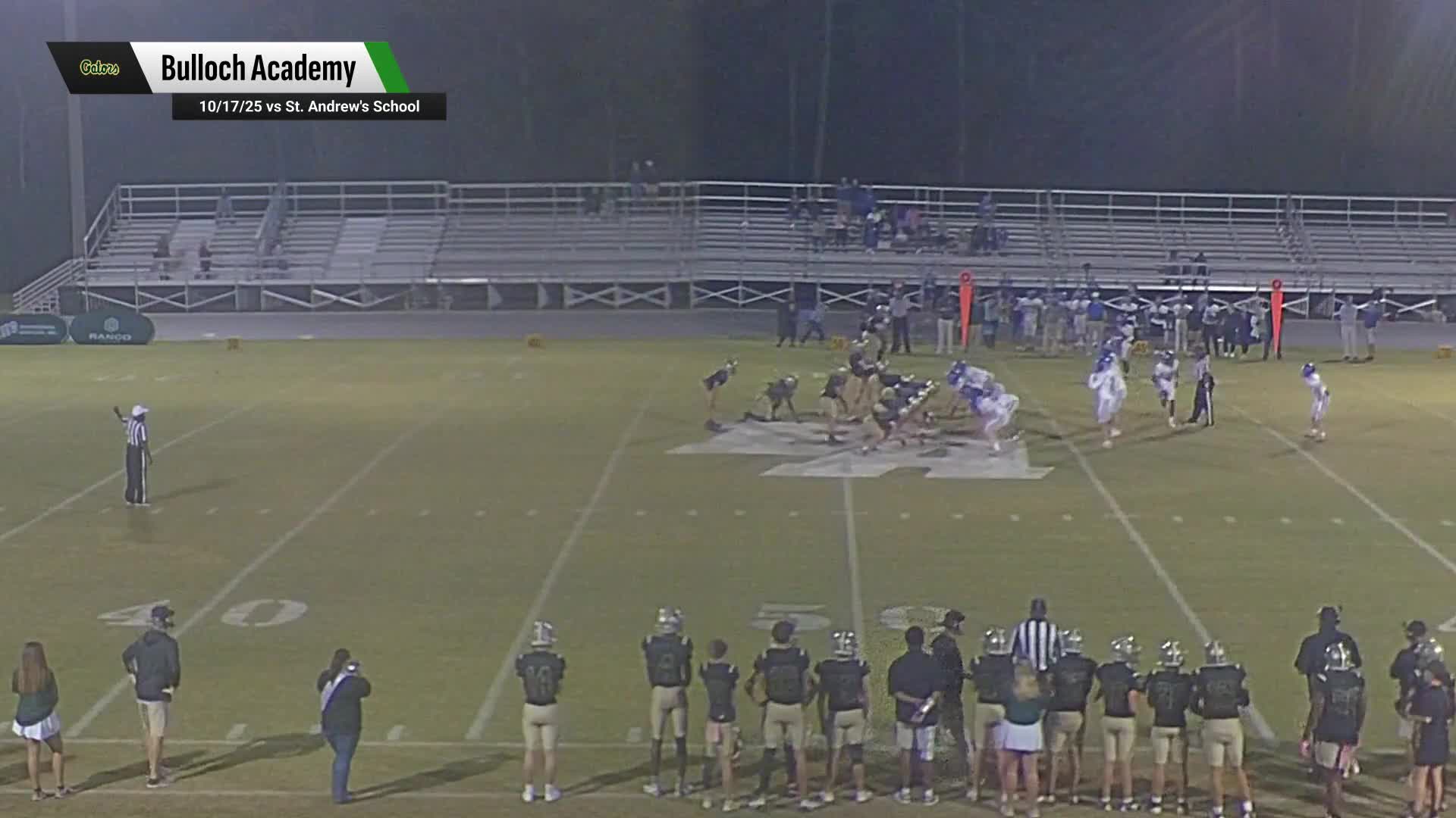 Football Recap: Bulloch Academy Comes Up Short + How To Watch