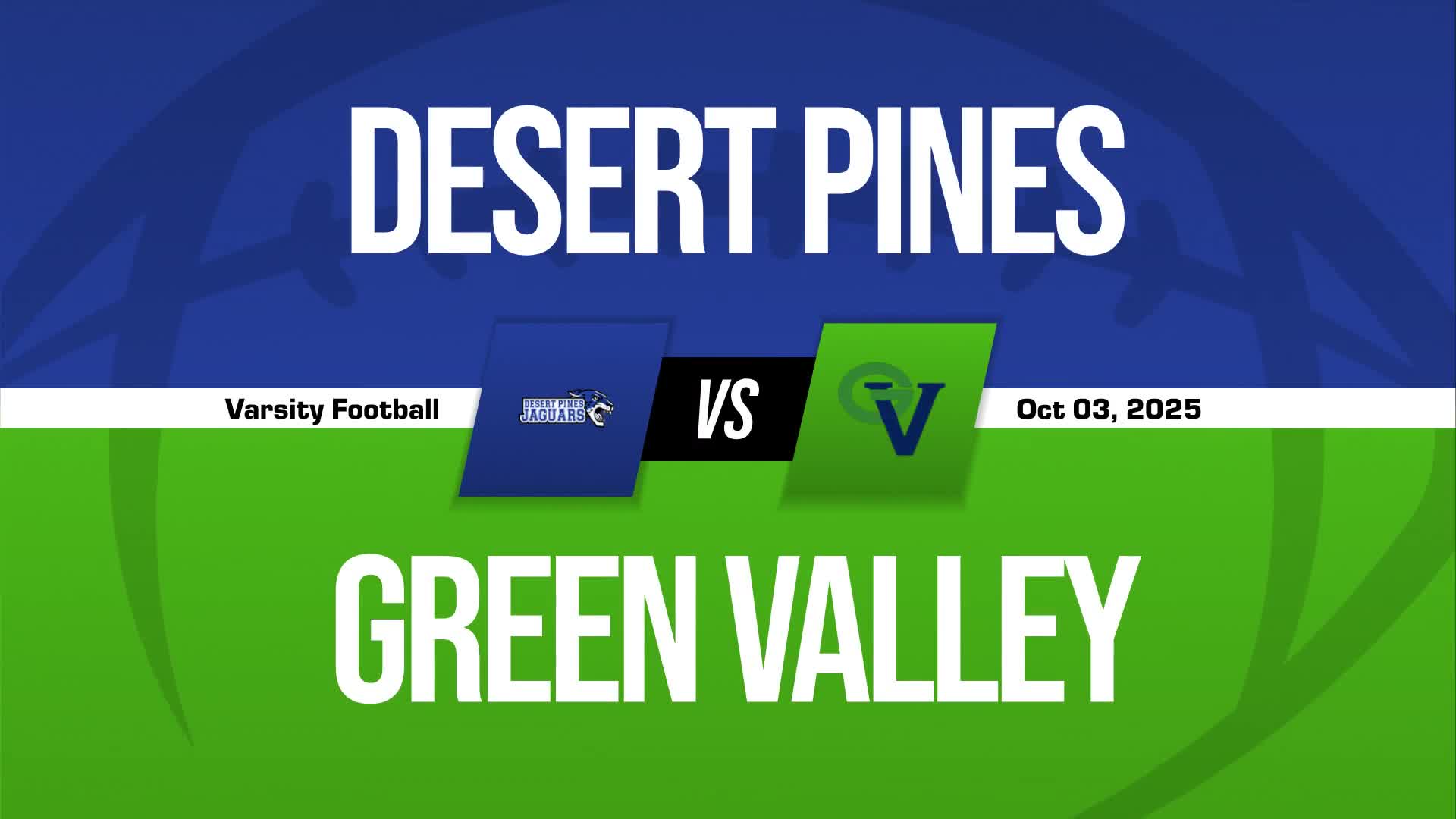 Football Recap: Desert Pines Falls Short of Green Valley in the Playoffs