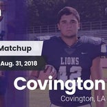 Football Game Recap: Covington vs. Franklinton