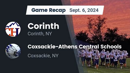 Football Recap: Corinth Starts Season with  Win Against Coxsackie-Athens