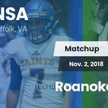 Football Game Recap: Nansemond-Suffolk Academy vs. Roanoke Catho