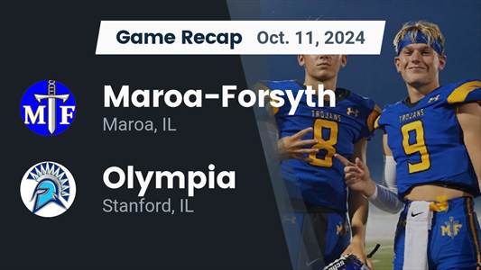Football Game Preview: Maroa-Forsyth Trojans vs. Williamsville Bullets