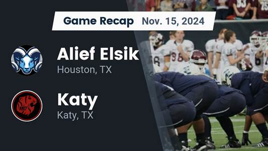 Football Recap: Katy's Win on Friday Extends Winning Streak to Nine