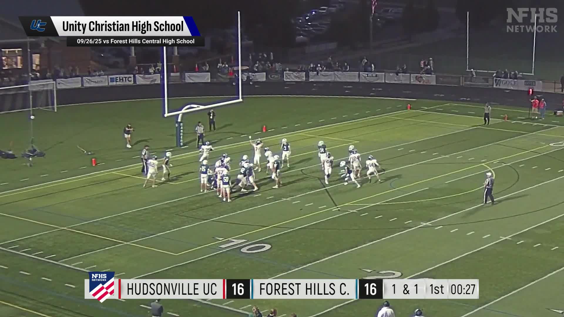 Football Game Preview: Unity Christian Crusaders vs. Vicksburg Bulldogs + How To Watch