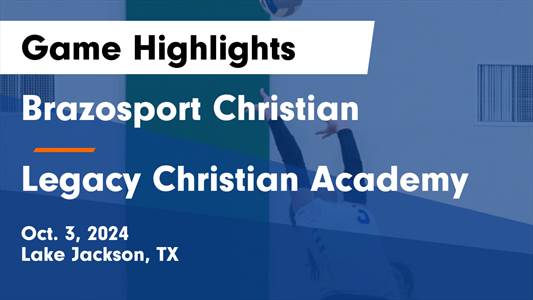 Volleyball Recap: Legacy Christian Academy Comes Up Short