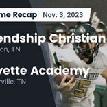 Friendship Christian piles up the points against Fayette Academy