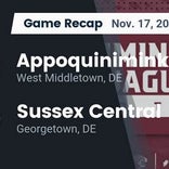 Sussex Central vs. Appoquinimink