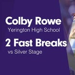 Colby Rowe Game Report