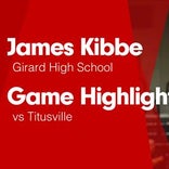 James Kibbe Game Report: @ Seneca