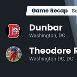 Football Game Recap: Roosevelt Roughriders vs. Dunbar Crimson Tide