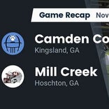 Mill Creek vs. Camden County