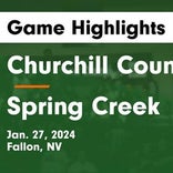Basketball Game Recap: Spring Creek Spartans vs. Churchill County Greenwave