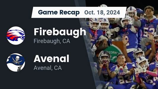 Football Recap: Firebaugh Piles Up the Points Against Avenal