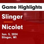 Basketball Game Recap: Slinger Owls vs. Nicolet Knights