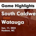 Basketball Game Recap: South Caldwell Spartans vs. Ashe County Huskies