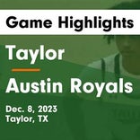 Austin Royals HomeSchool vs. Taylor
