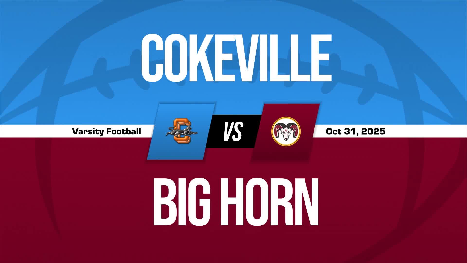 Football Game Preview: Big Horn Rams vs. Hot Springs County Bobcats + How To Watch