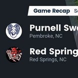 Red Springs win going away against West Bladen