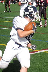 Kevin O'Reily's touchdown.