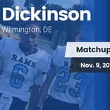 Football Game Recap: DuPont vs. Dickinson