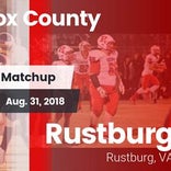 Football Game Recap: Appomattox County vs. Rustburg