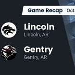 Football Game Recap: Gentry Pioneers vs. Lincoln Wolves