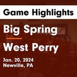 Basketball Game Recap: West Perry Mustangs vs. Susquenita Blackhawks