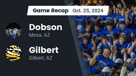 Football Recap: Gilbert Skates Past Dobson with Ease