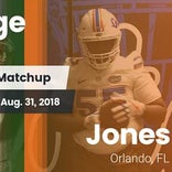 Football Game Recap: Jones vs. Oak Ridge