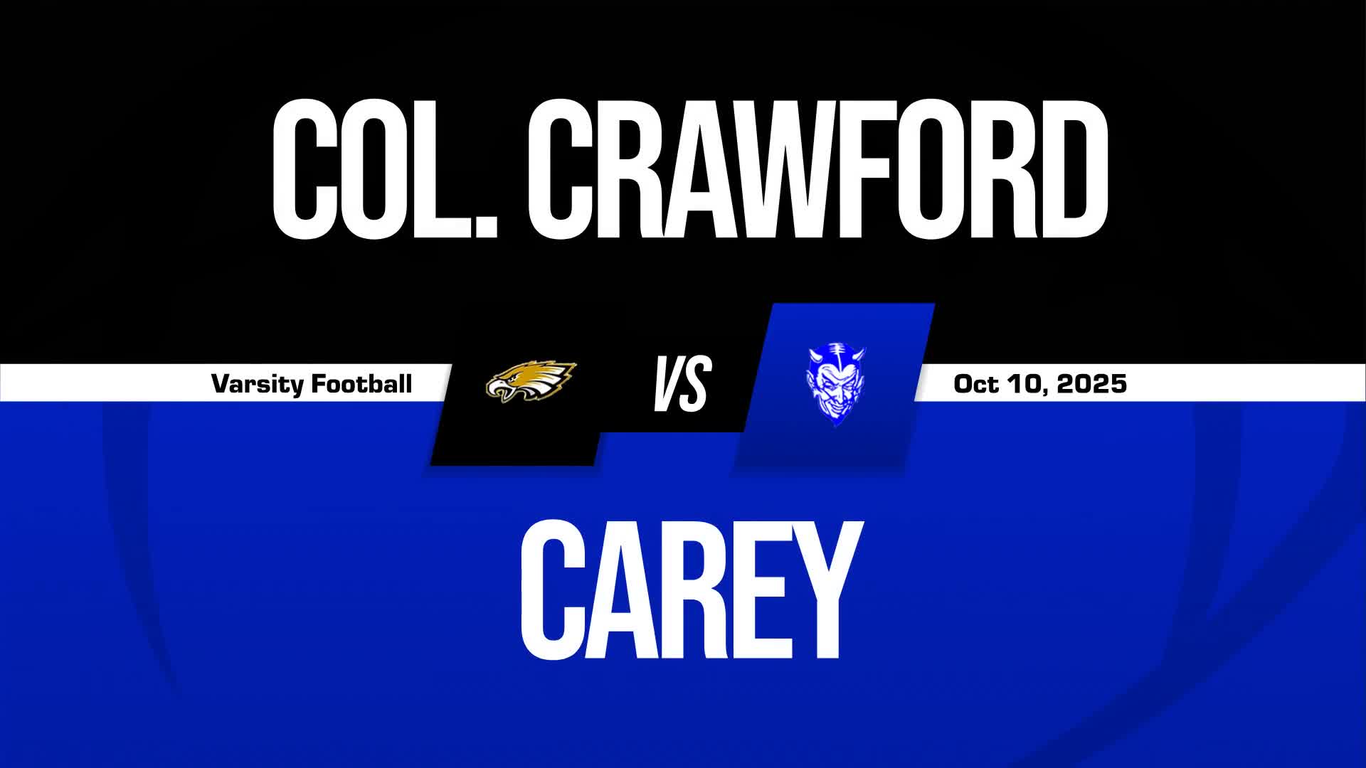 Football Game Preview: Carey Blue Devils vs. Mohawk Warriors