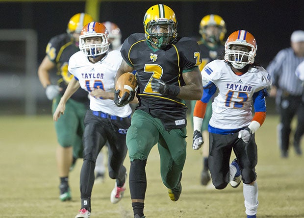 Derrick Henry rushed for a national high school record 12,124 yards during his days at Yulee.