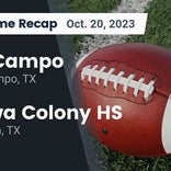 Football Game Recap: El Campo Ricebirds vs. Iowa Colony Pioneers