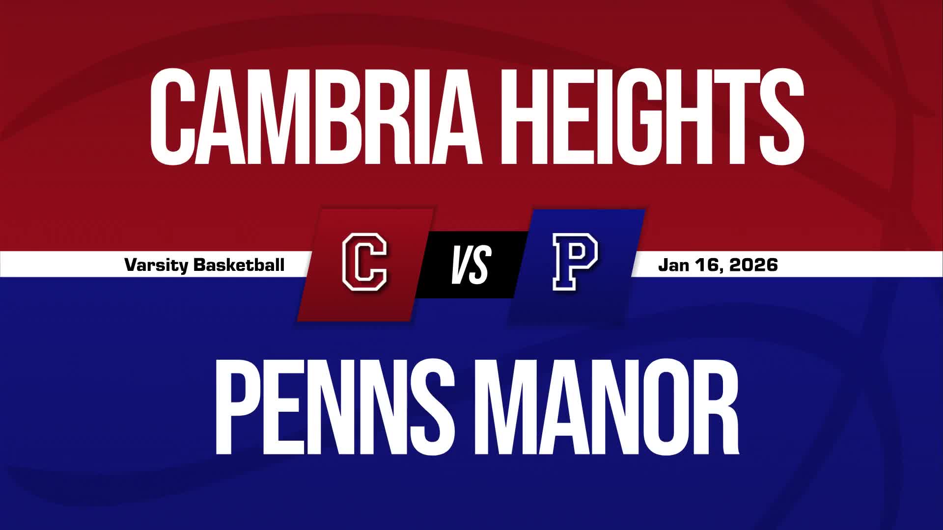 Basketball Recap: Vinny Myers' Big Game Can't Quite Lead Penns Manor over Cambria Heights + How To Watch