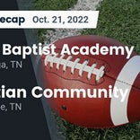 Football Game Preview: Christian Community Colts vs. Grace Baptist Academy Golden Eagles