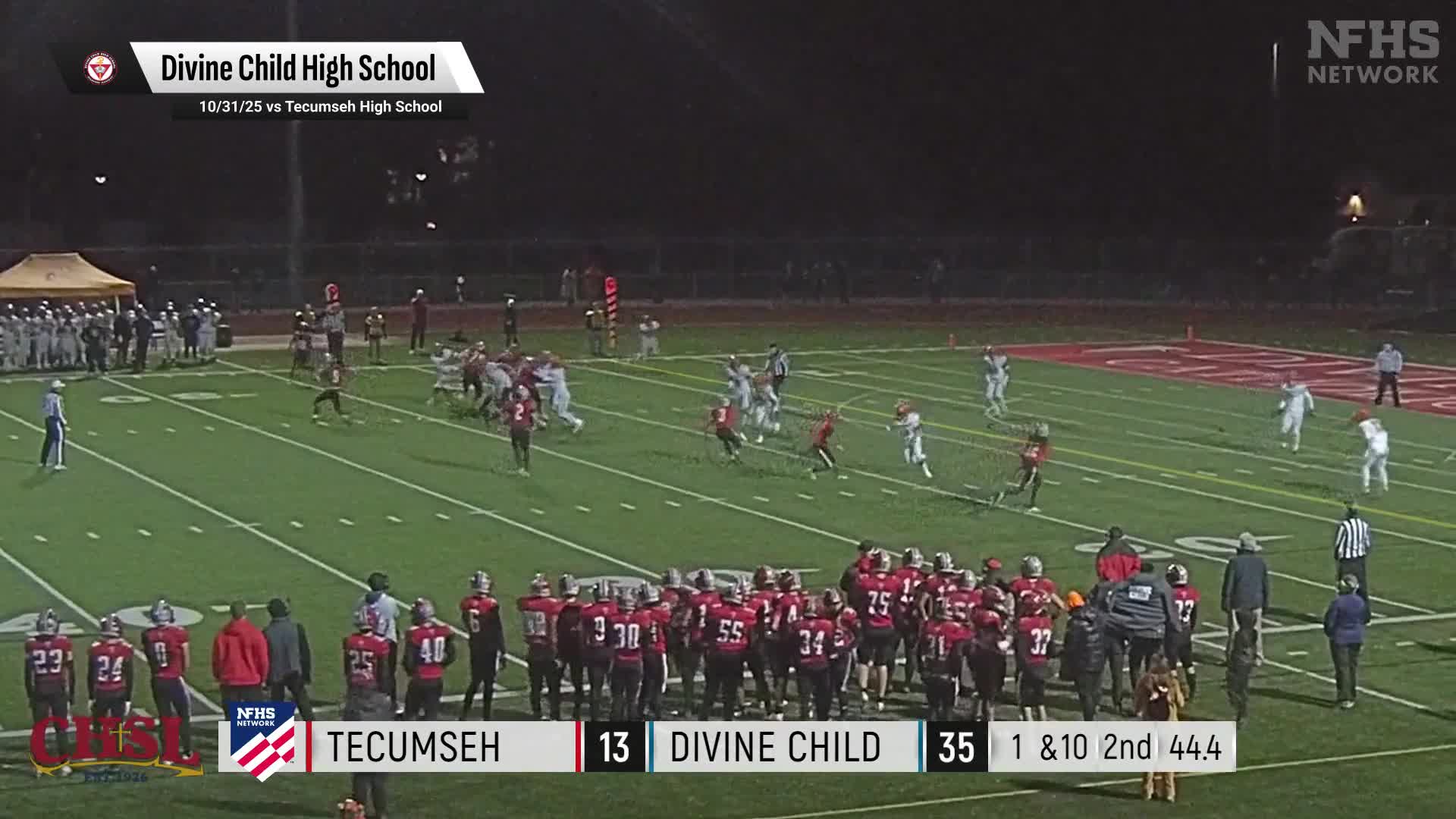 Football Recap: Lamphere Falls Short of Divine Child in the Playoffs + How To Watch