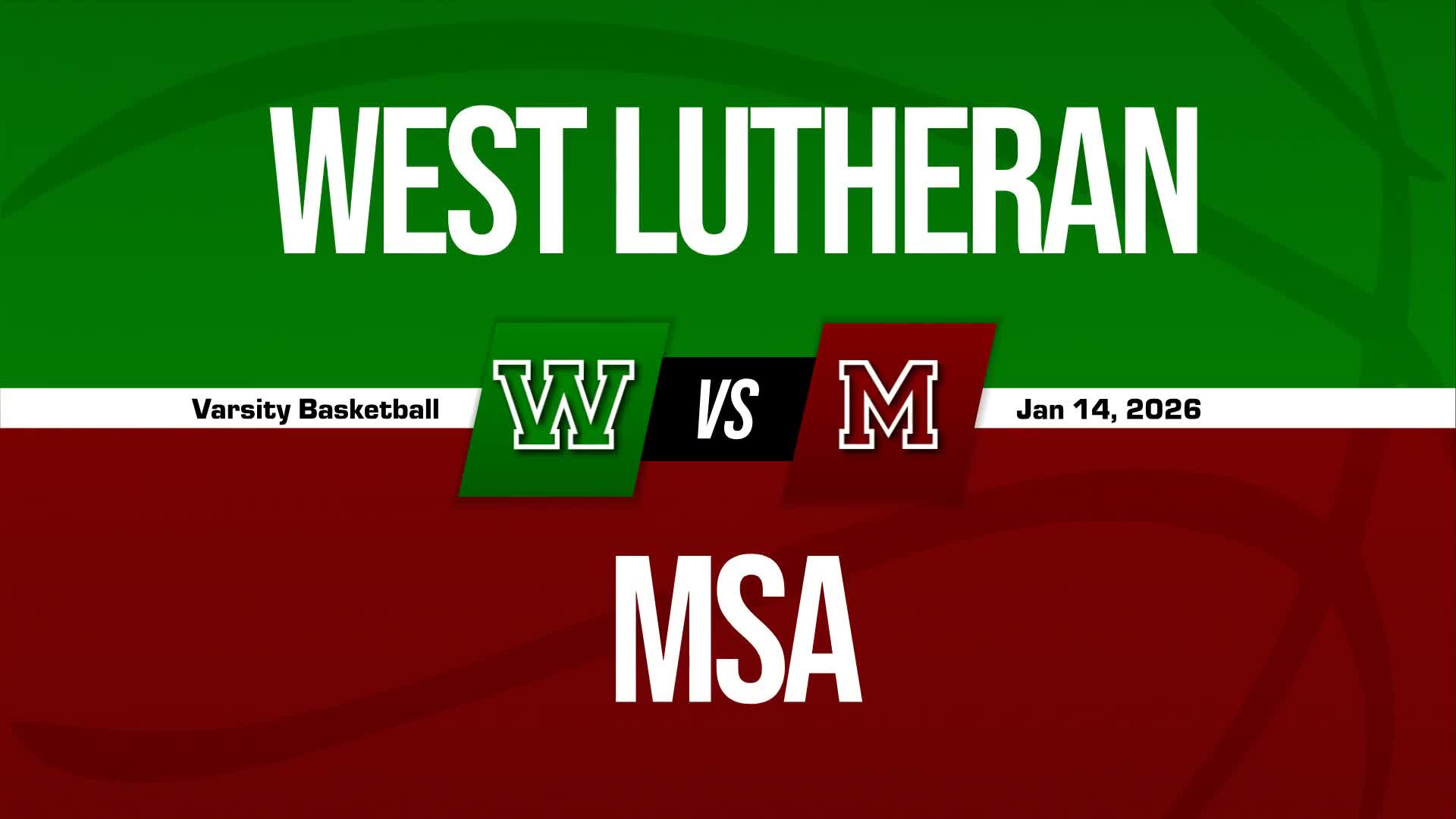 Basketball Recap: West Lutheran Finds Home Court Redemption Against Christ's Household of Faith