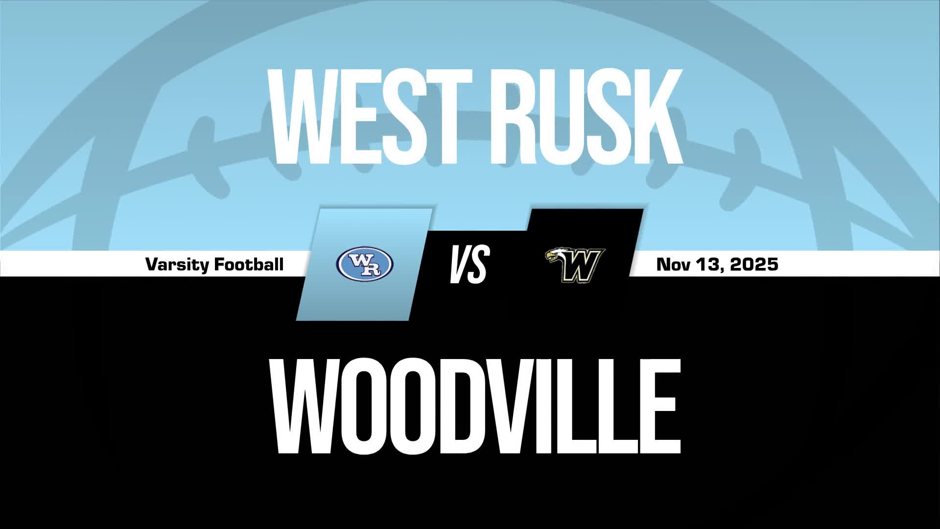 Football Recap: Woodville Takes a Tough Playoff Loss