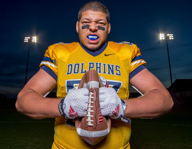 Running back/defensive tackle Eric Crosby
