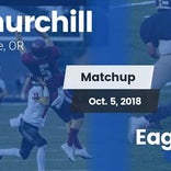 Football Game Recap: Eagle Point vs. Churchill