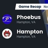 Football Game Recap: Hampton Crabbers vs. Phoebus Phantoms