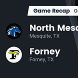 Football Game Recap: North Mesquite Stallions vs. Forney Jackrabbits