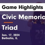 Basketball Game Preview: Civic Memorial Eagles vs. Triad Knights