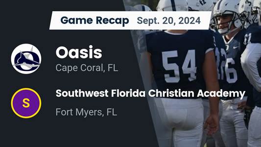 Football Recap: Oasis Triumphant Thanks to a Strong Effort from  Frederick Harley Jr.