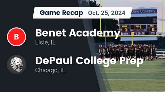 Football Recap: Benet Academy Turns Things Around After  Road Lo