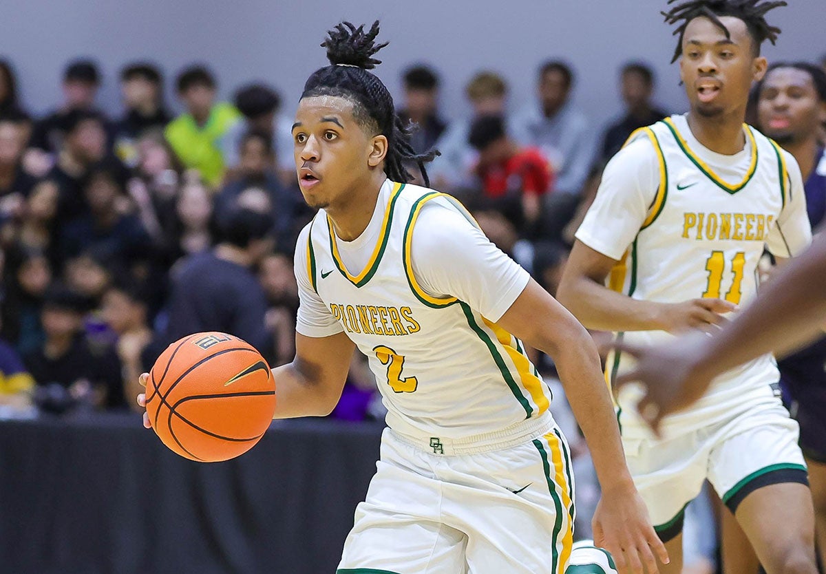 Four-star LSU commit Jalen Reece averaged 15.4 points, 7.7 assists and 3.8 rebounds per outing last season.(Photo: Chris M. Spears)
