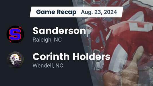 Football Recap: Corinth Holders Starts Season with  Win at Home